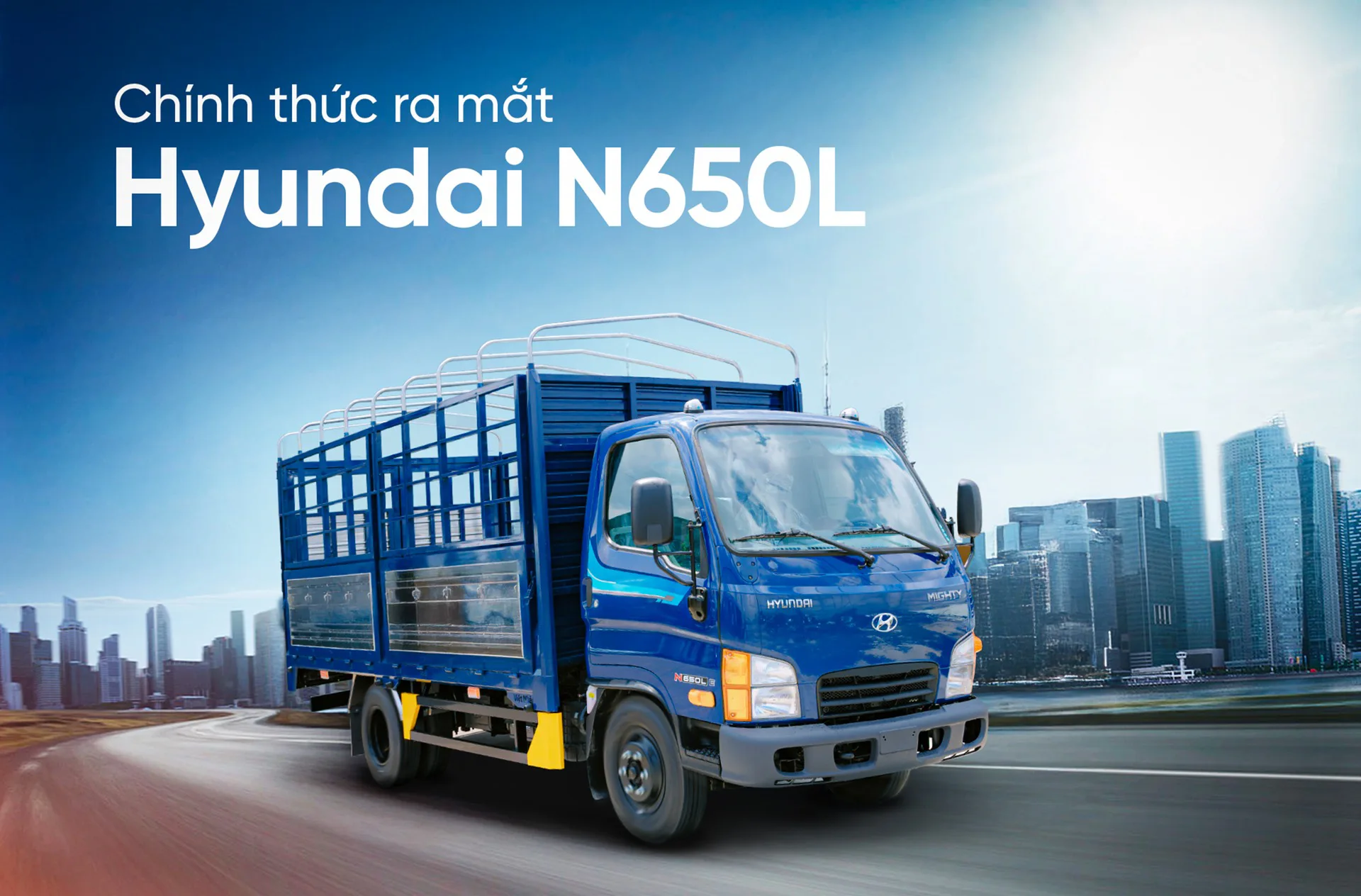 Mighty N650L 3.5 tấn thùng dài